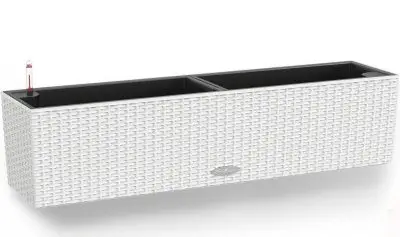 15610 Вазон 80 Lechuza Balconera Cottage Білий - Зображення 2