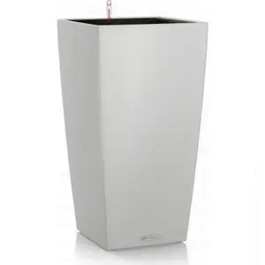 13150 Вазон 40 Lechuza Cubico Color Білий матовий - Зображення 2