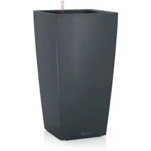 13158 Вазон 40 Lechuza Cubico Color Сірий матовий - Зображення 2