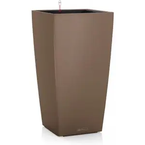 13151 Вазон 40 Lechuza Cubico Color Мускатний матовий - Зображення 2