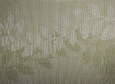 КВ019-1 Килимок для гарячого зелений лист гілка PDL - Зображення 2