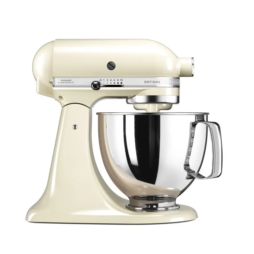 5KSM125EAC KitchenAid Міксер Artisan 4.8 кремовий - Зображення 2