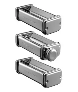 5KSMPRA KitchenAid Насадка ножі роликові для формування макаронів, спагетті сталевий - Зображення 2
