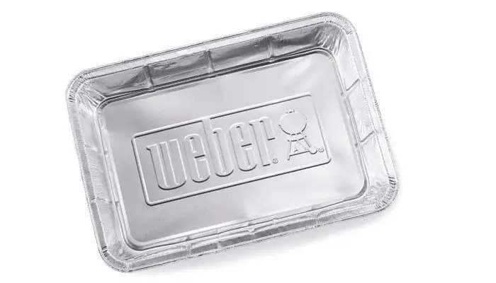 6416 Піддони для збирання жиру великі, 10 шт Weber Drip Pans Large - Зображення 2