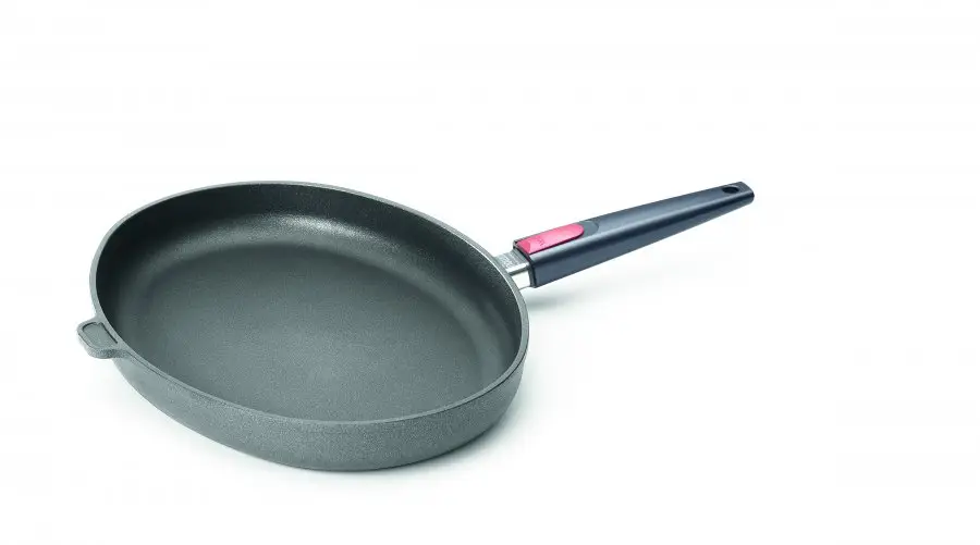 W1538N Сковорода овал. 38х28,4 см. Nowo Titanium WOLL - Зображення 2