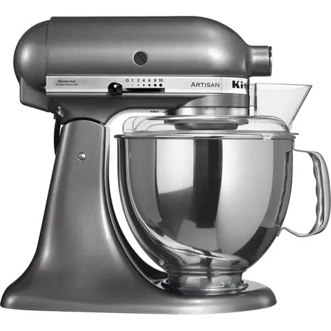 5KSM175PSEMS KitchenAid Міксер Artisan 4,8 л срібний медальйон - Зображення 2