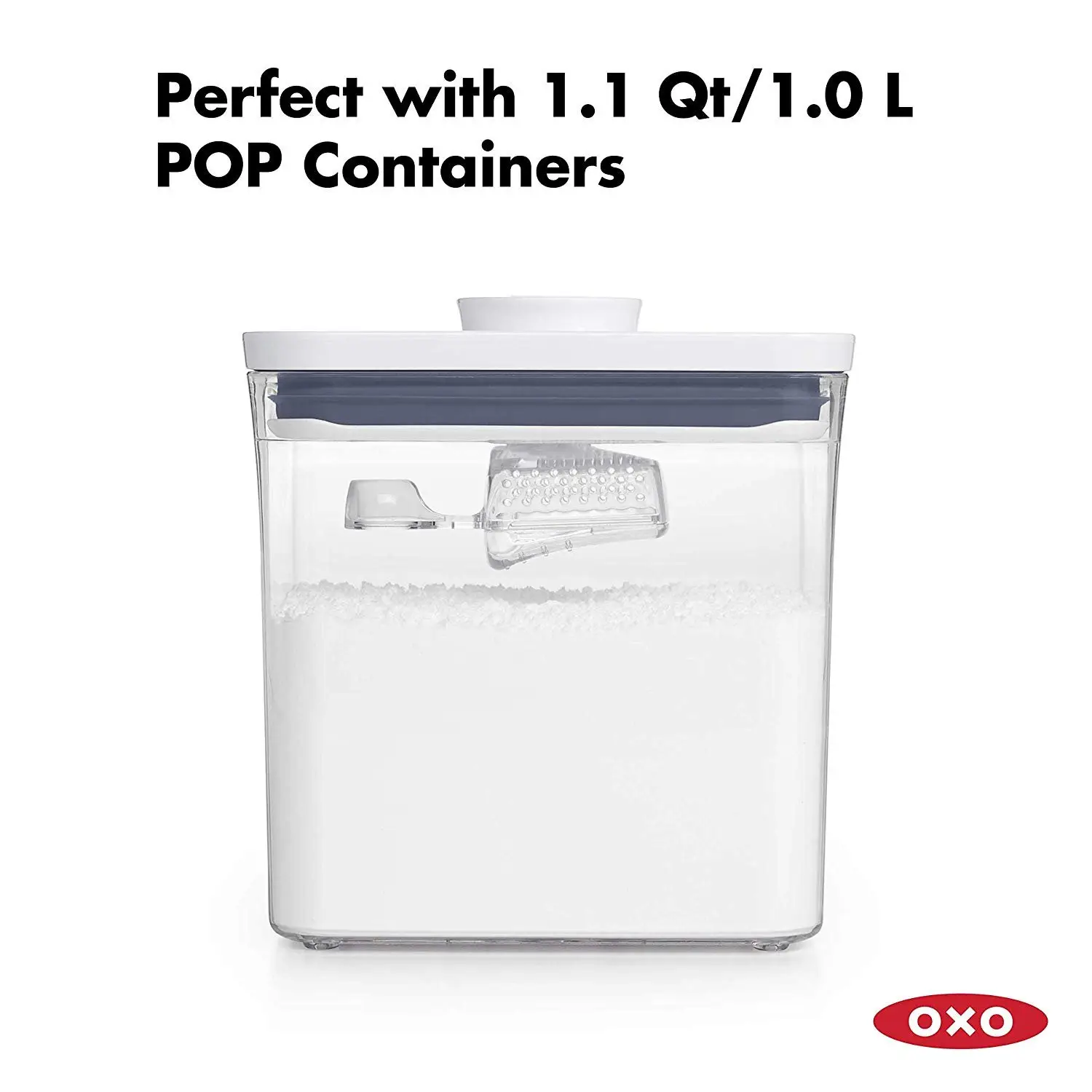 11235400 Ложка мірна-сито для борошна/цукрової пудри OXO GG POP 2.0 Dusting Scoop - Зображення 2