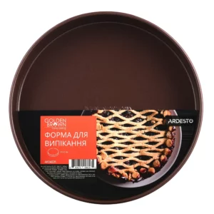 ar2402r-forma-dlya-vypichky-ardesto-golden-brown-krugla-24-sm-siryy-blakytnyy-vugleceva-stal