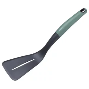 ar2103pg-lopatka-ardesto-gemini-siryy-zelenyy-neylon-plastyk-iz-soft-tach
