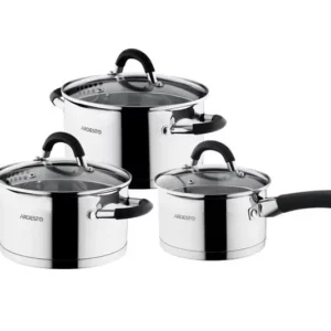 ar1906gs-nabir-posudu-ardesto-gemini-zi-zlyvom-6-poper-ruchky-z-sirym-sylikonom-nerzhaviyucha-stal