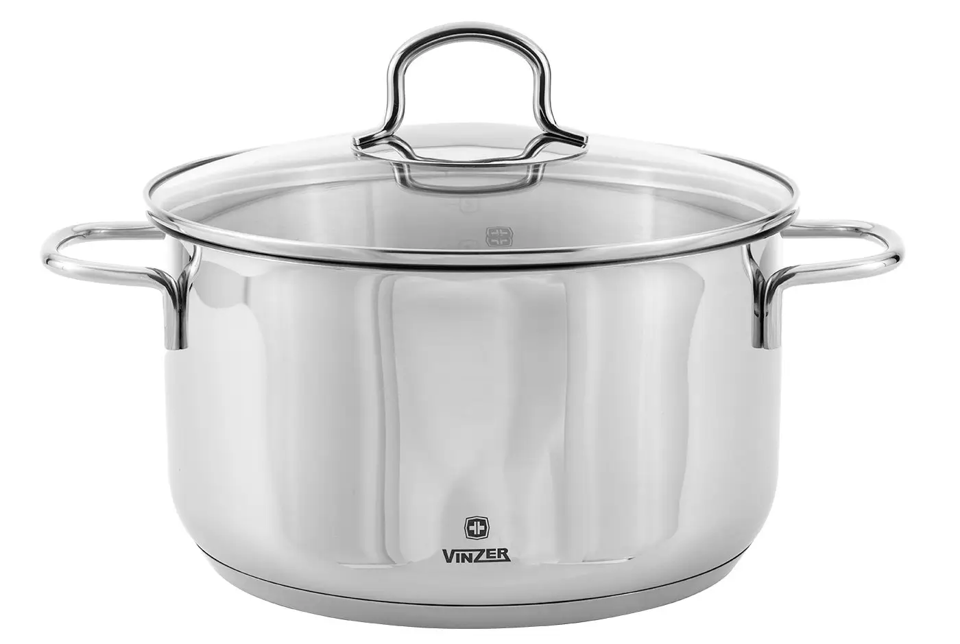 89083 Каструля Vinzer Techno 24 см 5,9 л. - Зображення 2
