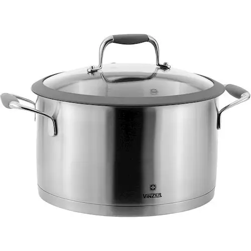 50185 Каструля Vinzer Profi 24х13.5 см., 5,9 л. - Зображення 2
