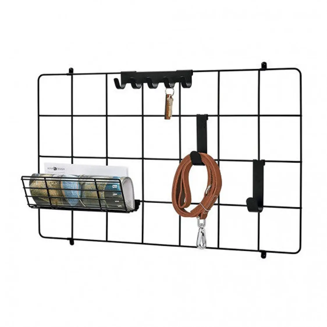 08017EU органайзер настінний металевий 42х6,5х72 см 08017EU InterDesign - Зображення 2