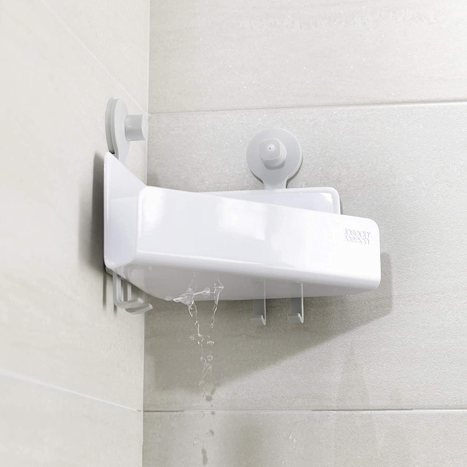 70549 поличка кутова із дзеркалом для душових кабін Joseph Joseph EASYSTORE - Зображення 3