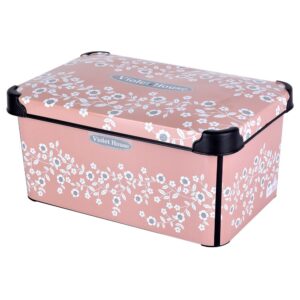 Контейнер Violet House 0647 Decor Pink Flowers 10 л (6822858)