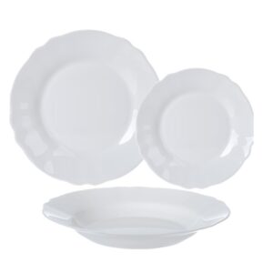 Сервіз LUMINARC LOUIS XV WHITE, 18 предметів (6840744)