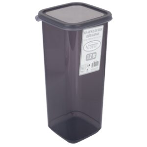 Контейнер для сипучих Violet House 0299 Transparent Black 1.7 л  (6859642)