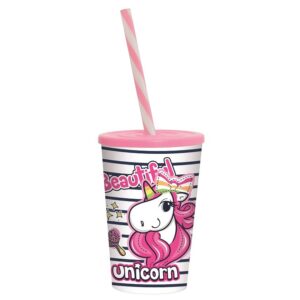 Склянка з трубочкою Herevin Unicorn 0.34 л (161914-003P) (6917965)