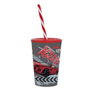 Склянка з трубочкою Herevin Speed Race 0.34 л (161914-010P) (6917967)