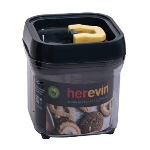 Контейнер Herevin Black and Yelow 0.7 л (161201-582) (6989304)