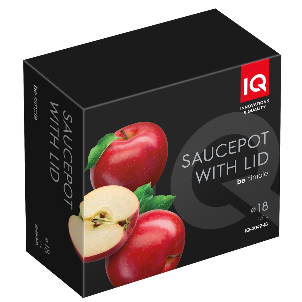 Каструля IQ Be Simple (1.7 л) 18 см (6996309) - Зображення 6