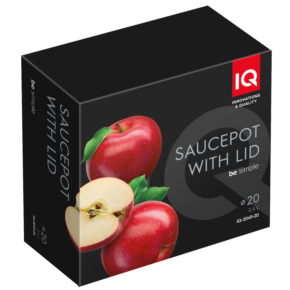 Каструля IQ Be Simple (2.4 л) 20 см (6996310) - Зображення 6