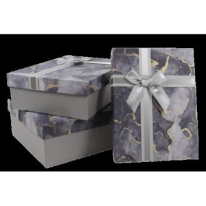 Подарункова коробка UFO GREY 10338-134 23х17х7 см (7032485)