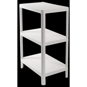Етажерка 3-х ярусна Violet House 6031 Olympic WHITE 27х42х67 см (7040711)