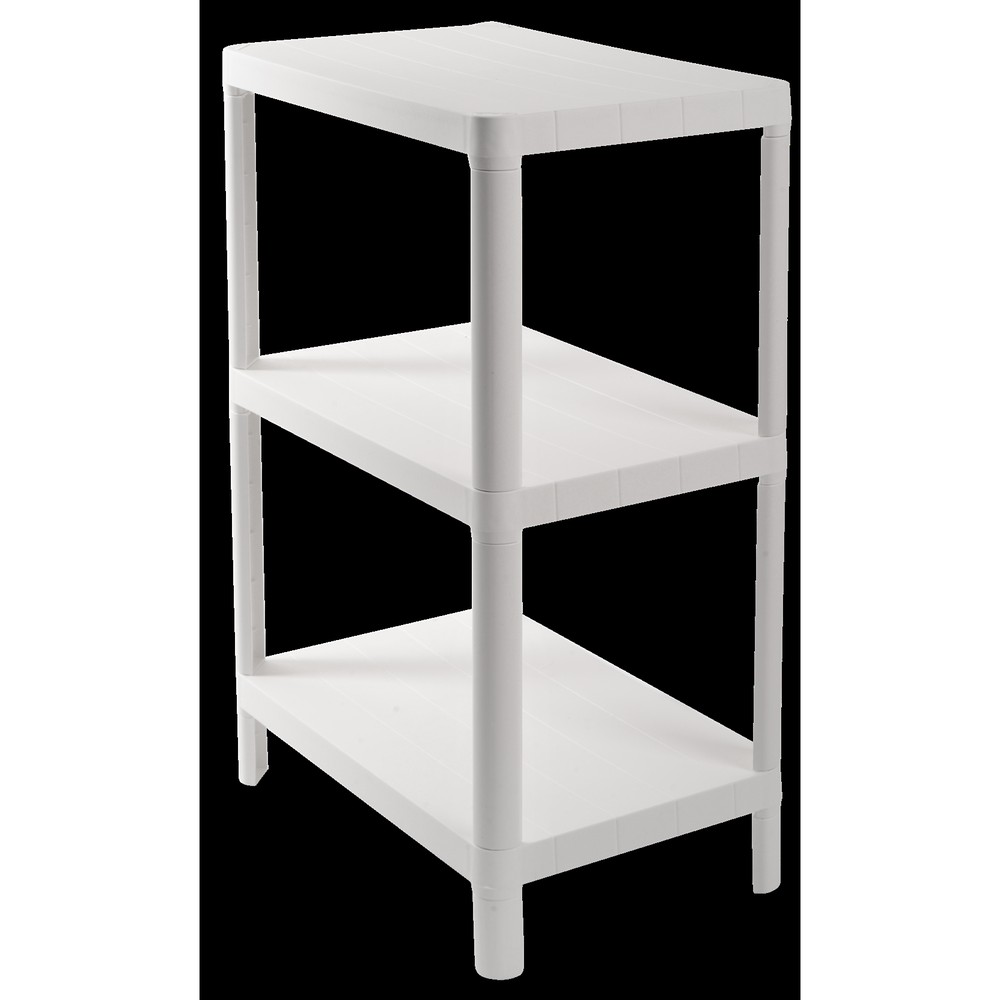 Етажерка 3-х ярусна Violet House 6031 Olympic WHITE 27х42х67 см (7040711)