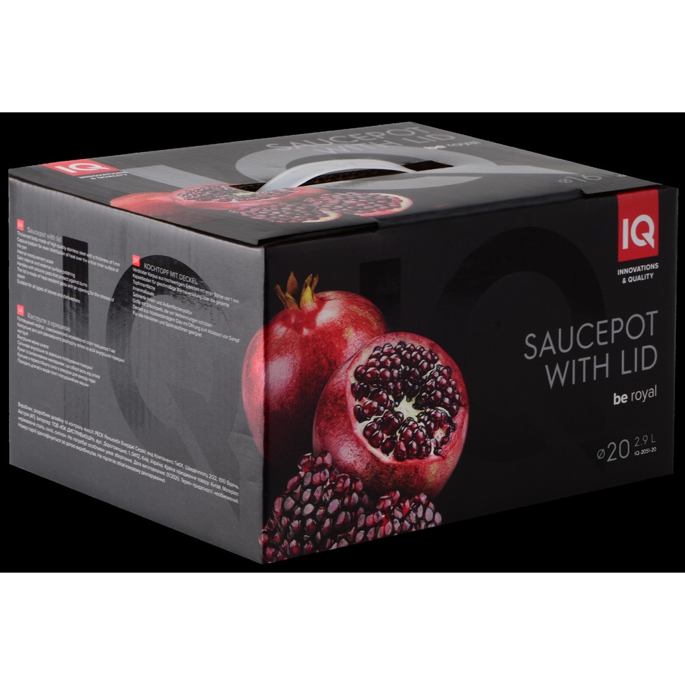 Каструля IQ Be Royal 20 см (2.9 л) (7046695) - Зображення 4