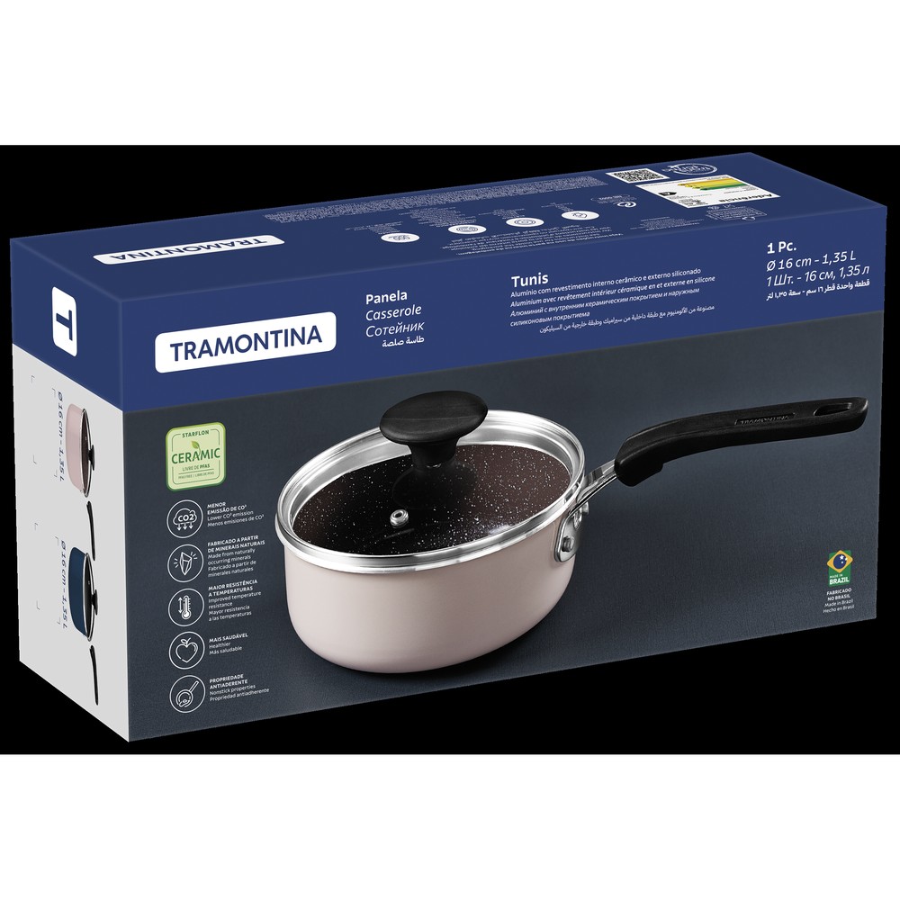 Ківш Tramontina Tunis (1.35 л) 16 см (7067746) - Зображення 2