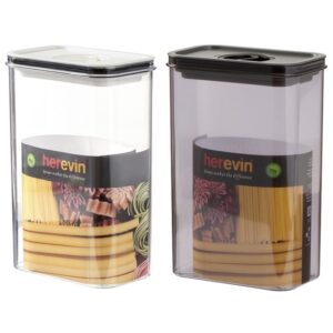 Контейнер HEREVIN Canister-Vacuum Lid-White-Black 2.5 л (161189-000) (7077945)