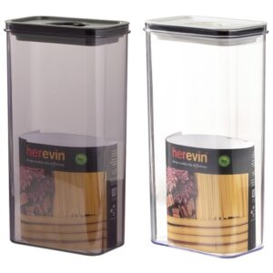 Контейнер HEREVIN Canister-Vacuum Lid-White-Black 3 л (161194-000) (7077946)