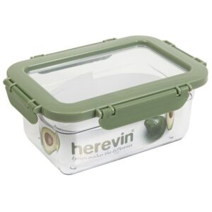 Контейнер HEREVIN Container-Green-Peach 1 л (161425-100) (7077948)