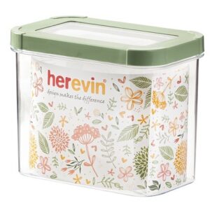Контейнер HEREVIN Storage Canister-Green-Peach 1.2 л (161212-100) (7077952)