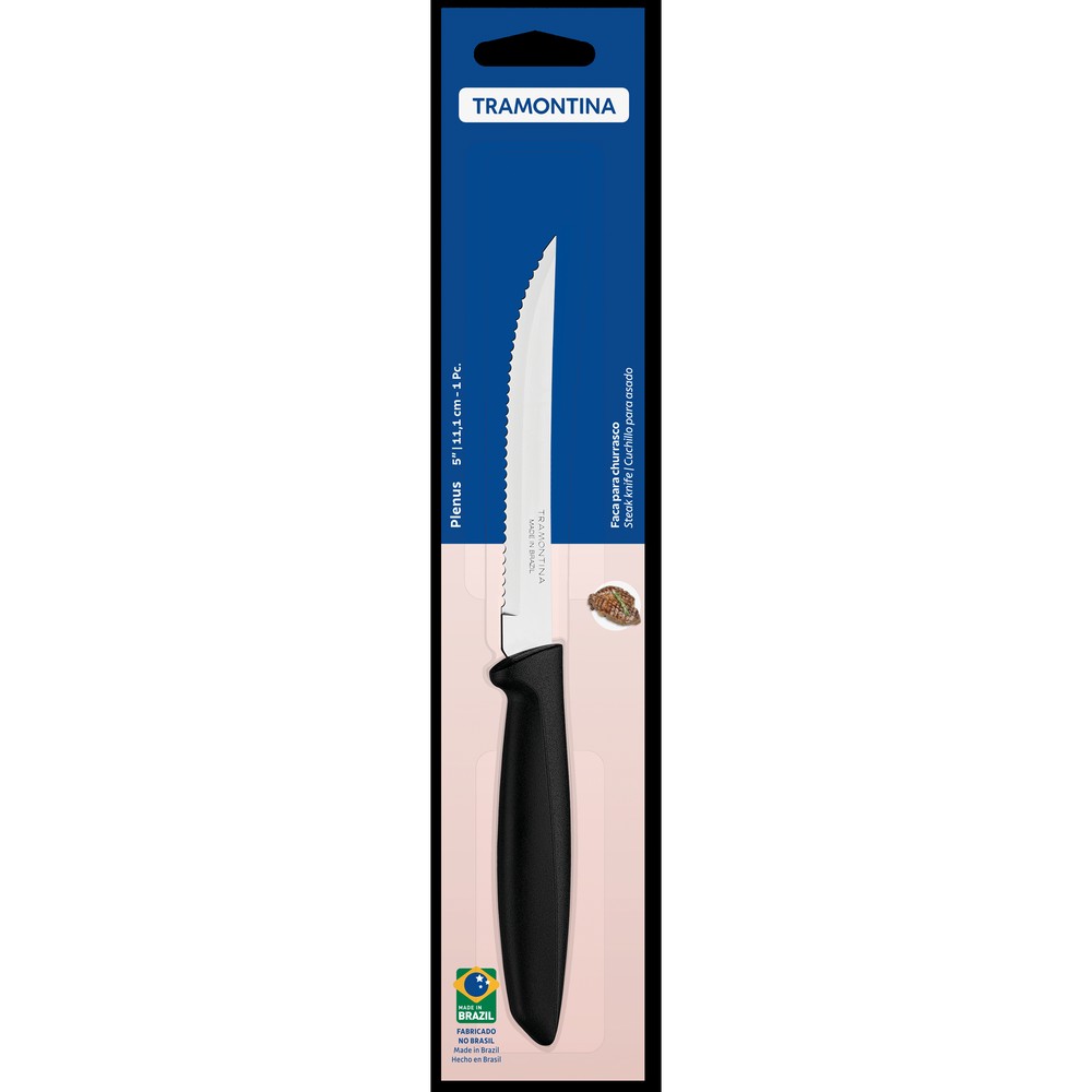 Ніж Tramontina Plenus black, 116 мм (7081477) - Зображення 3