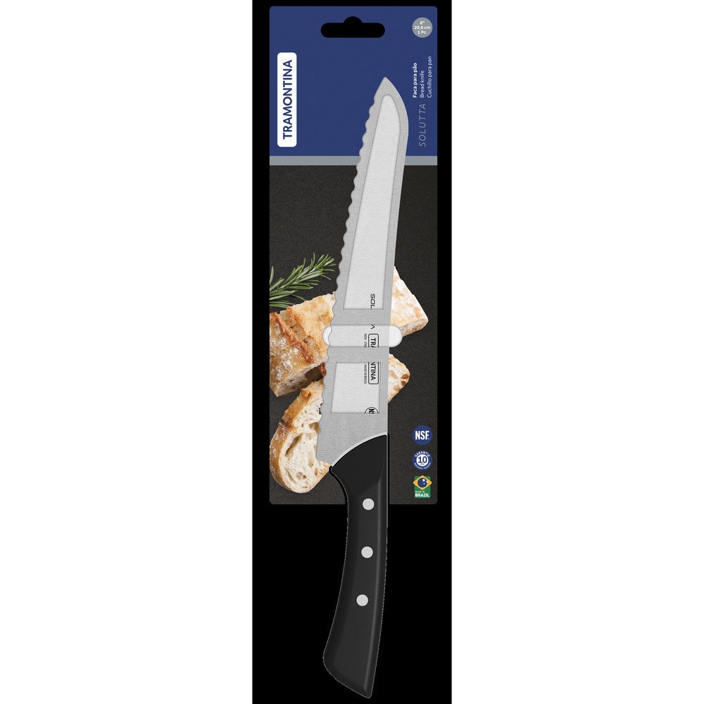 Ніж для хліба Tramontina Solutta, 206 мм (7081482) - Зображення 3
