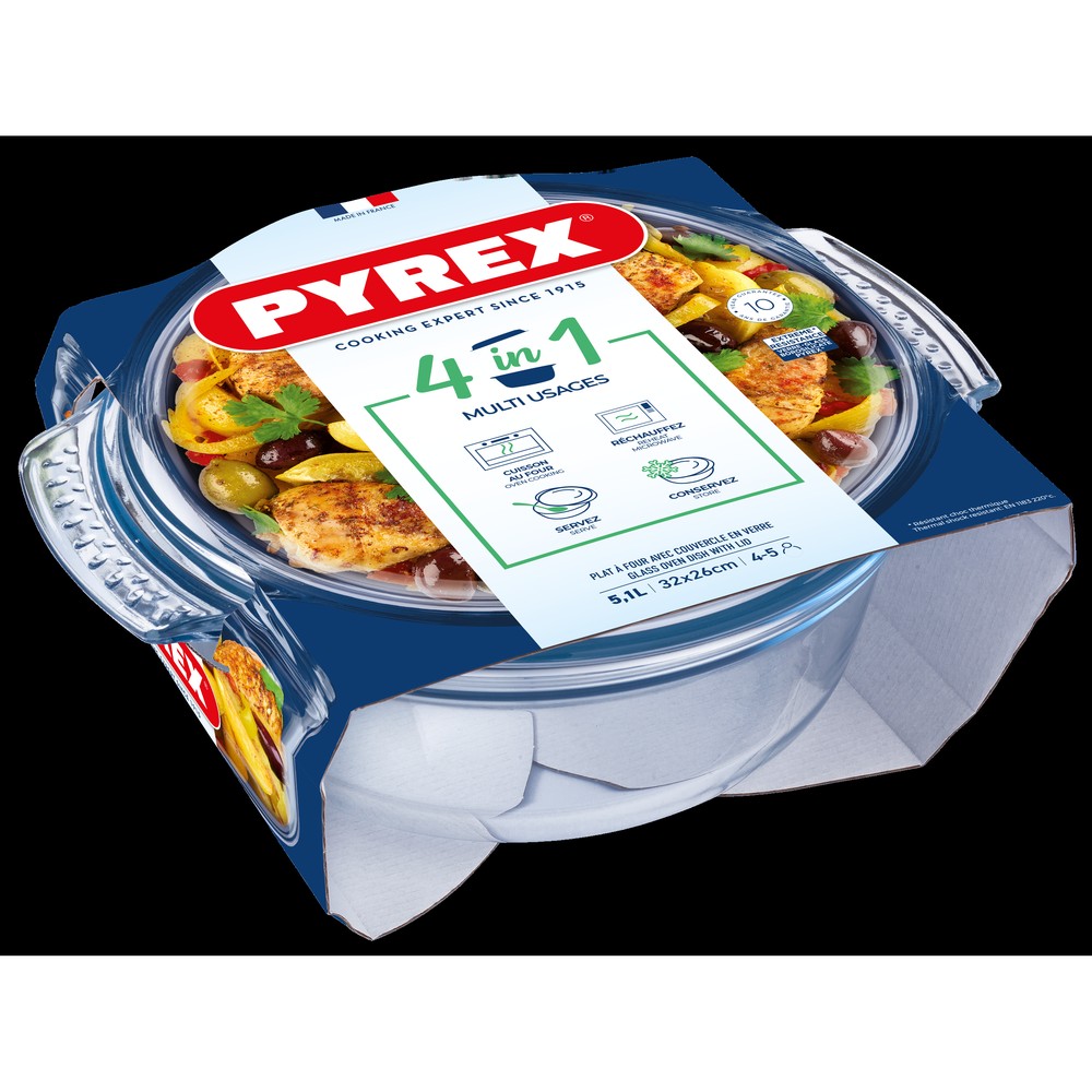Каструля з кришкою Pyrex, 5.1 л (7092312) - Зображення 4