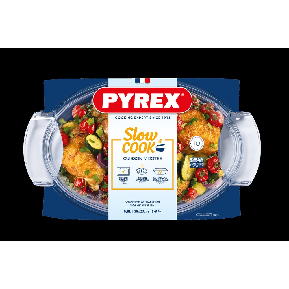 Каструля з кришкою Pyrex, 5.8 л (7092313) - Зображення 4