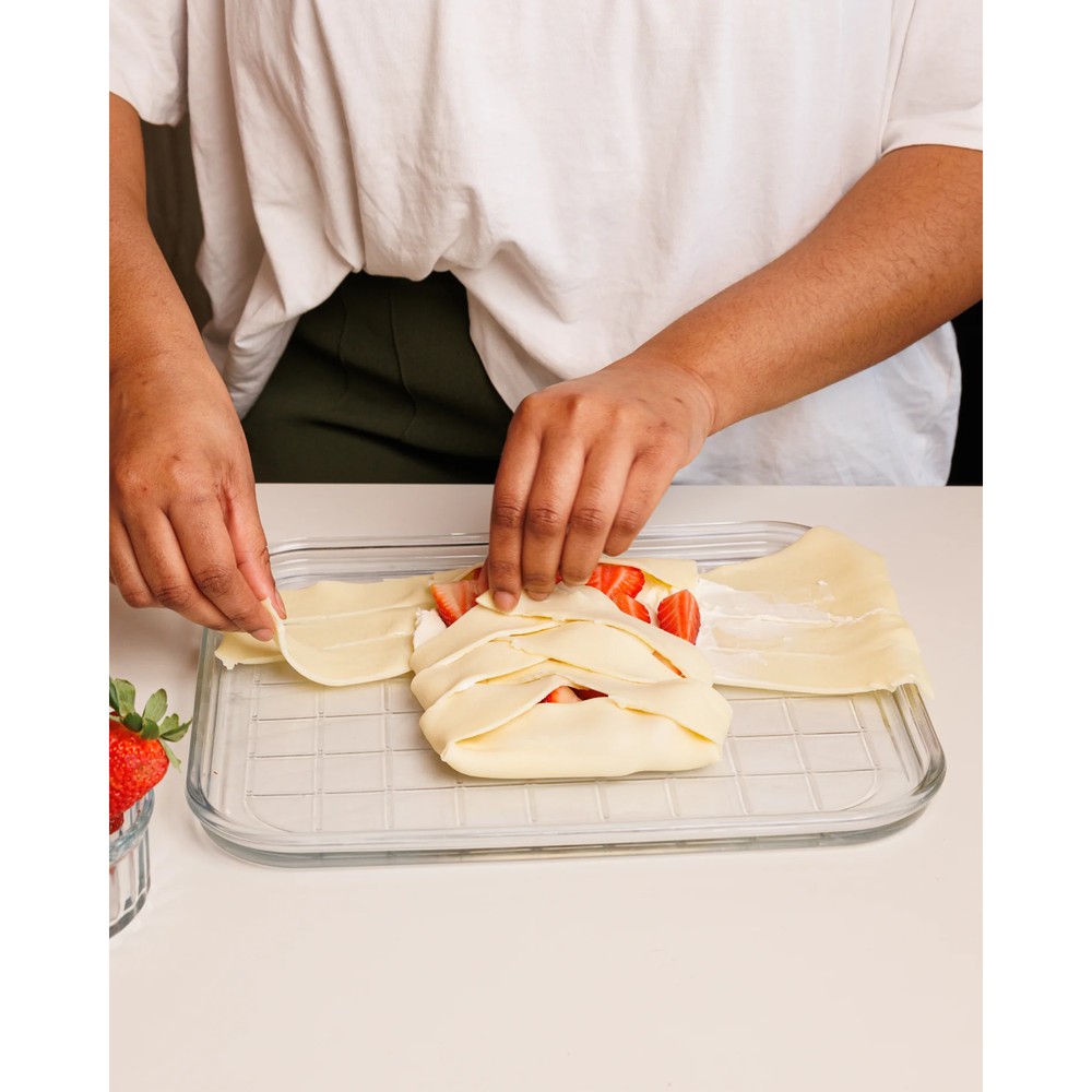 Деко для випікання Pyrex, 32х26х2 см (7092323) - Зображення 3