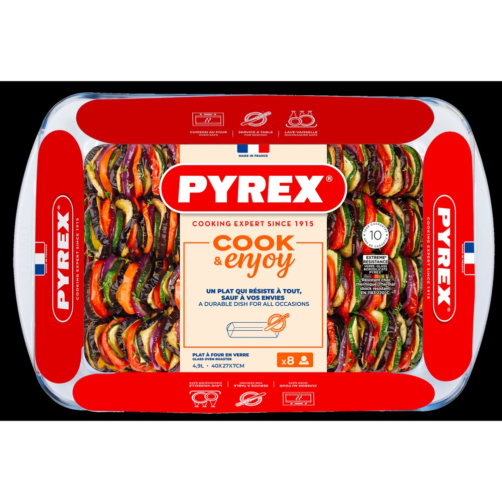 Форма для запікання Pyrex, 40х27х7 см (4.9 л) (7092327) - Зображення 3