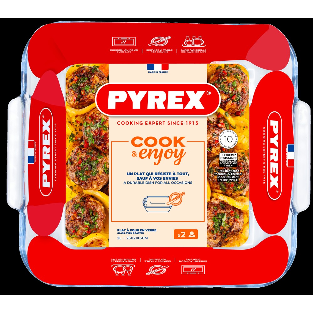 Форма для запікання Pyrex, 25х21х6 см (7092331) - Зображення 4