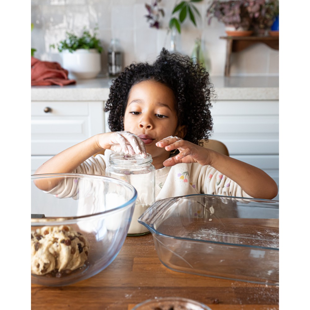 Набір мисок Pyrex, 3 шт (0.7 л, 1.1 л, 2.3 л) (7092364) - Зображення 3