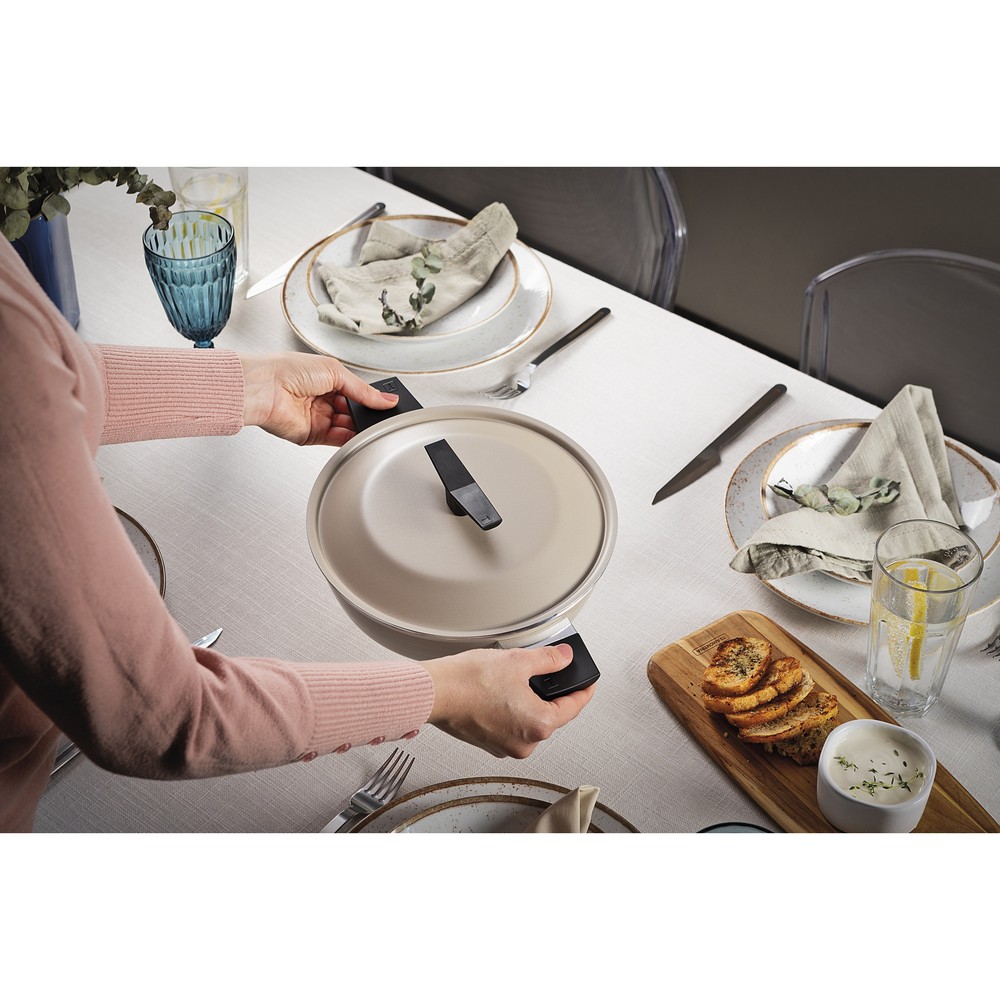 Сотейник Tramontina Spezia Sand 24 см (7096837) - Зображення 3