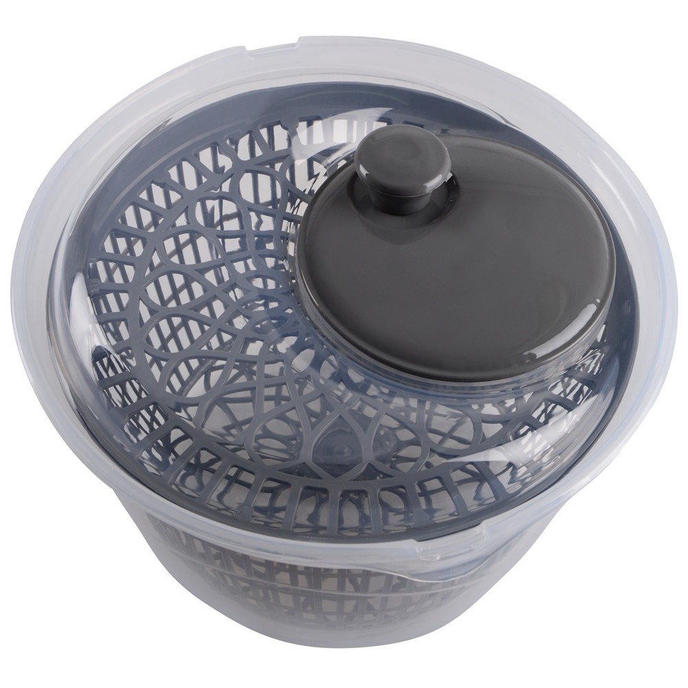 Сушка для салату Idea Home BG-365 IH GRAY 4.5 л (BG-365 GRAY IH) (7099677) - Зображення 3