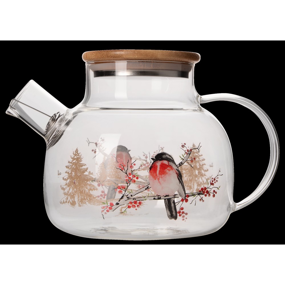 Заварник Viva NY Winter Bird, 1 л (7109503) - Зображення 2