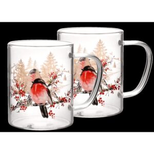 Набір чашок Viva NY Winter Bird, 2х400 мл (7109513)