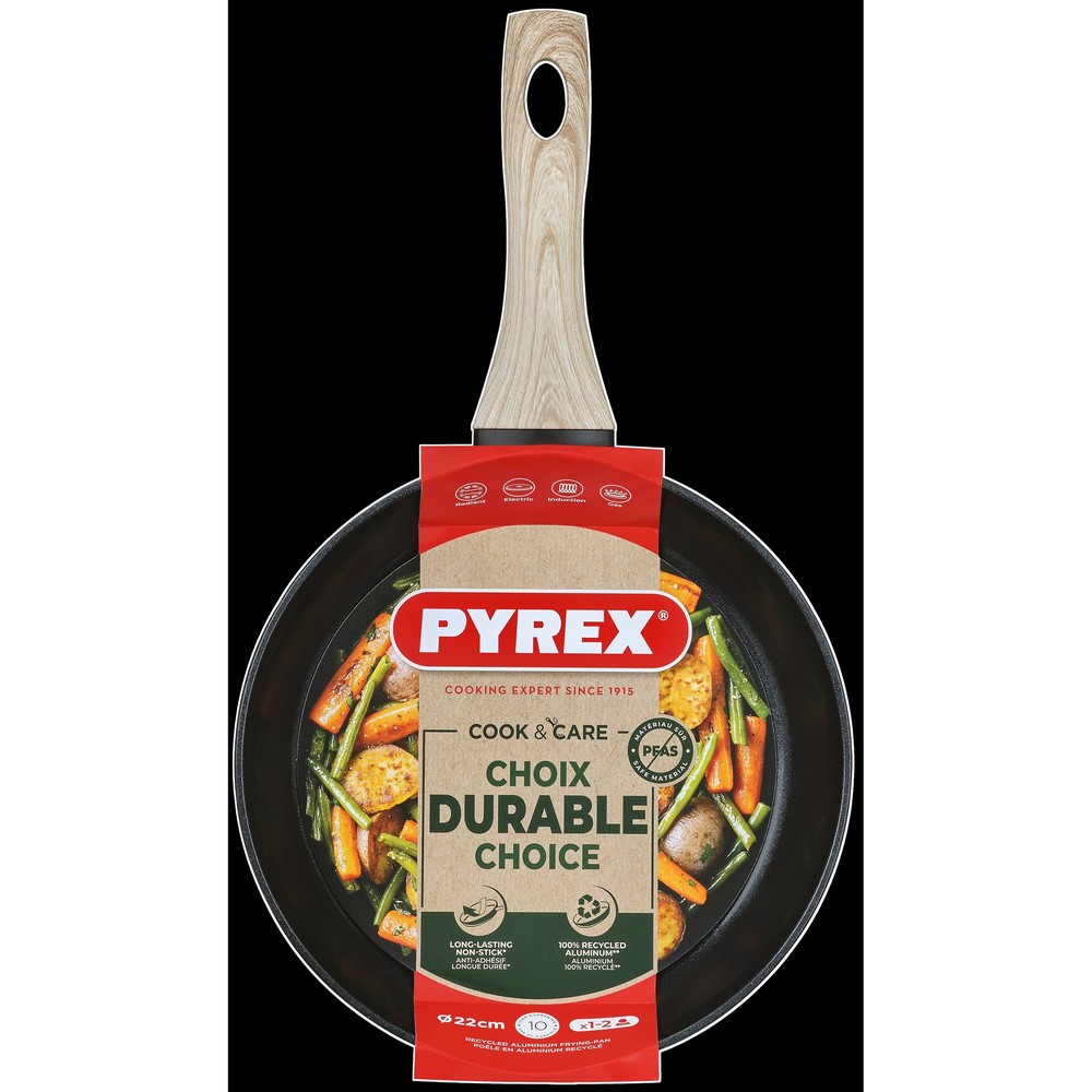 Сковорода Pyrex Cook&Care 22 см, класична (7120904) - Зображення 3