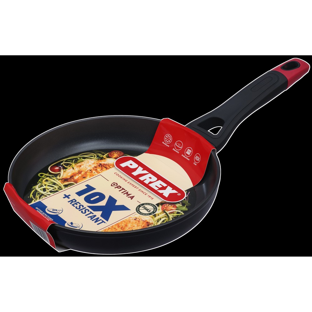 Сковорода Pyrex Optima 24 см, класична (7120920) - Зображення 3