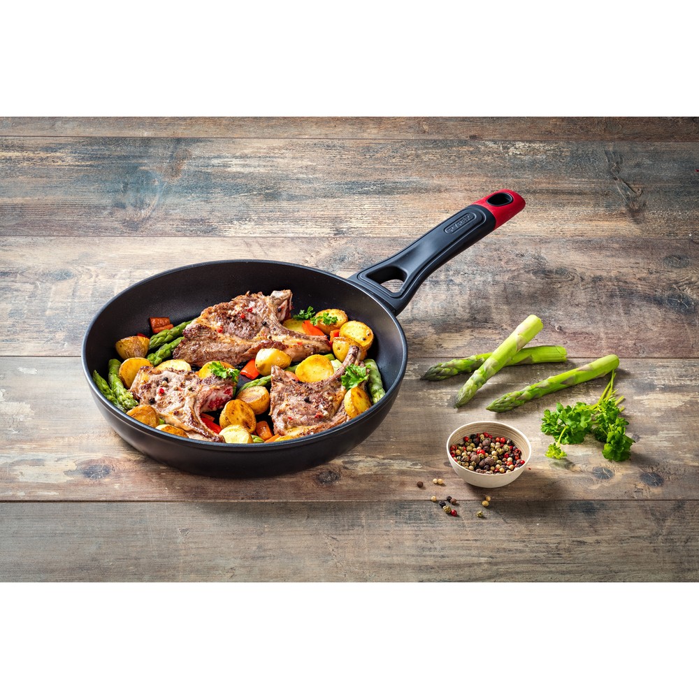 Сковорода Pyrex Optima 28 см, класична (7120922) - Зображення 5